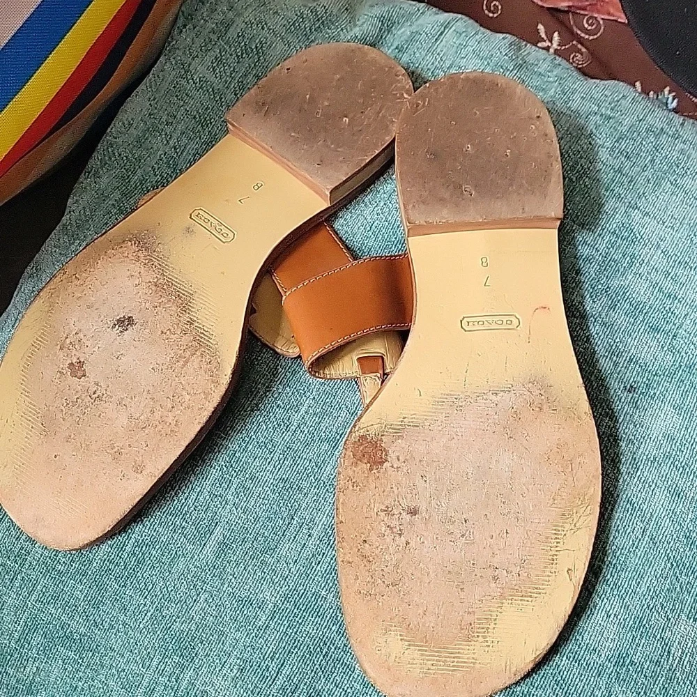 Coach Riley sandals size 7 - Picture 4 of 4